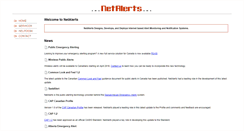 Desktop Screenshot of netalerts.org