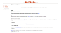 Desktop Screenshot of netalerts.ca